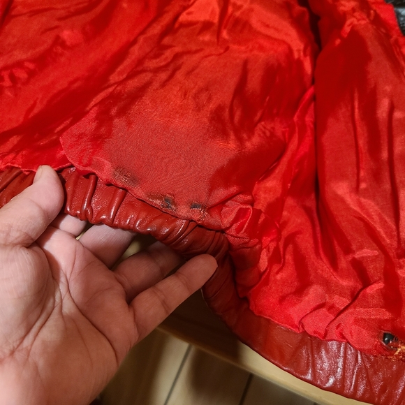 Cosa Nova leather suede Jacket/Sz 10 - Picture 8 of 10